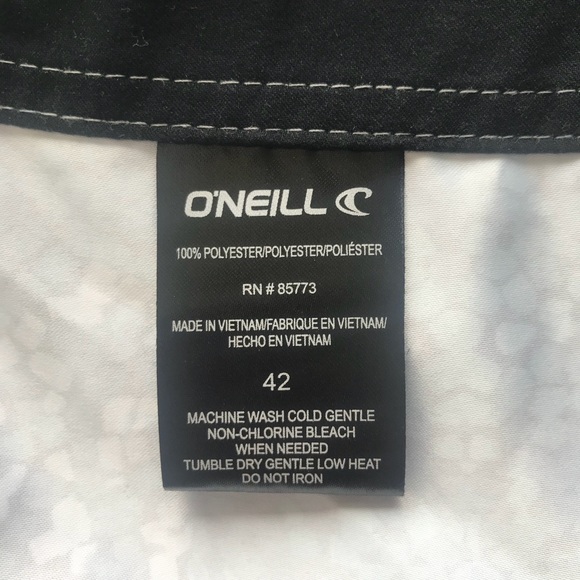 O’Neill Men’s Swim Trunks Board Shorts NWT Sz 42 - Picture 7 of 7